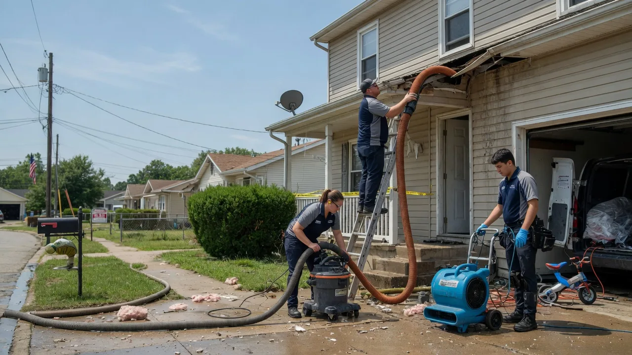 Water Damage Restoration in New London, WI near me